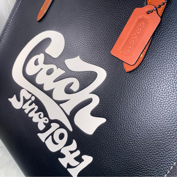 Coach leather XL Tote bag New - Picture 7 of 15